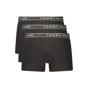 Tommy Hilfiger Schwarze Herren-Boxershorts aus Baumwolle