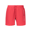 Tommy Hilfiger Badehose aus Polyester in Rot für Herren