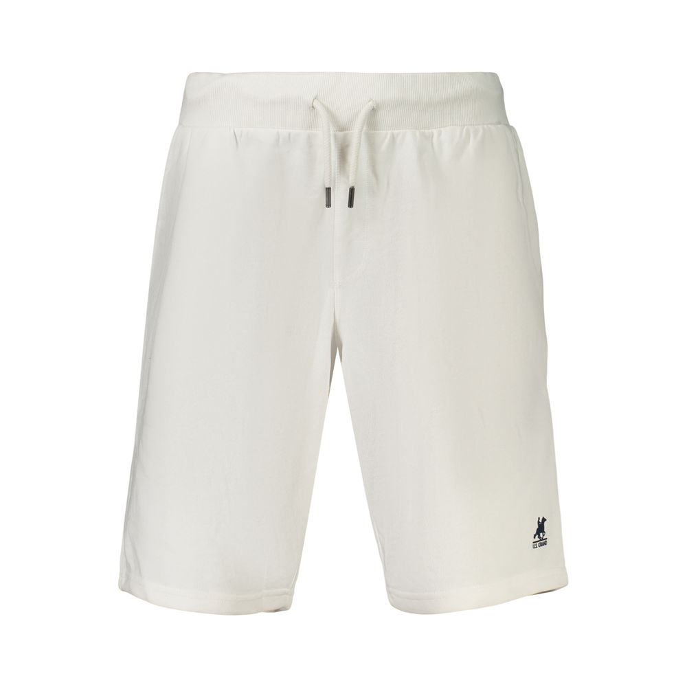 U.S. Grand Polo Weiße Herren-Hose aus Baumwolle