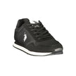 U.S. POLO ASSN. Schwarze Sportschuhe aus Polyester