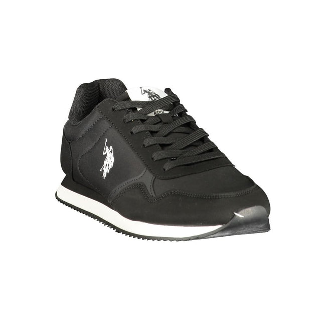 U.S. POLO ASSN. Schwarze Sportschuhe aus Polyester