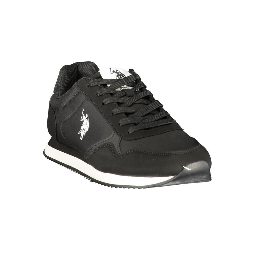 U.S. POLO ASSN. Schwarze Sportschuhe aus Polyester