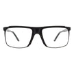 Andy Wolf Brille aus schwarzem Metall & Kunststoff (Gestell)