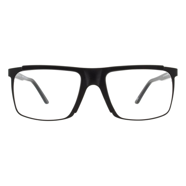 Andy Wolf Brille aus schwarzem Metall & Kunststoff (Gestell)
