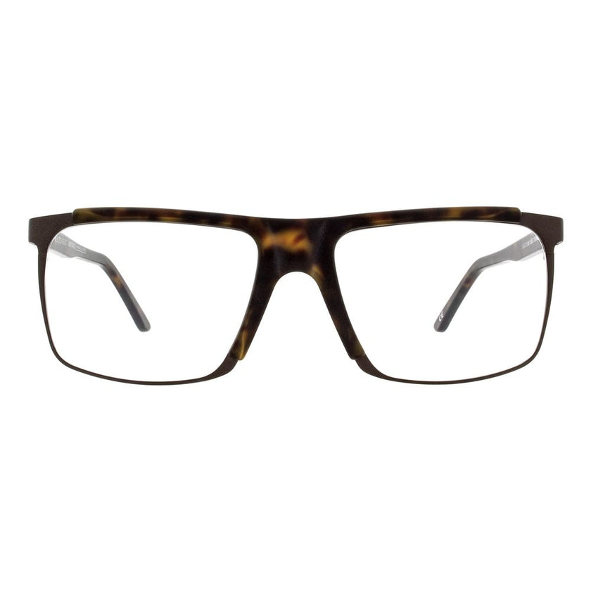 Andy Wolf Braune Kunststoffbrille (Fassung)