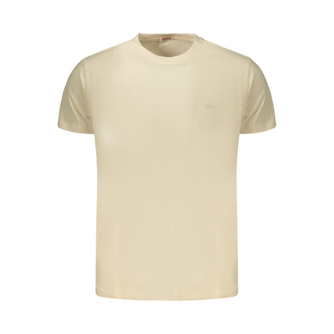 Rifle Beige Baumwoll-T-Shirt für Herren