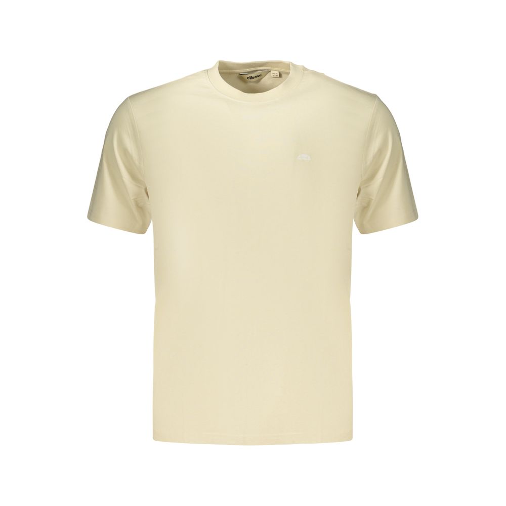 Ellesse Beige Cotton T-Shirt