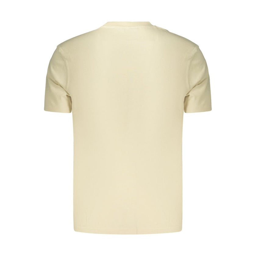 Ellesse Beigefarbenes T-Shirt aus Baumwolle