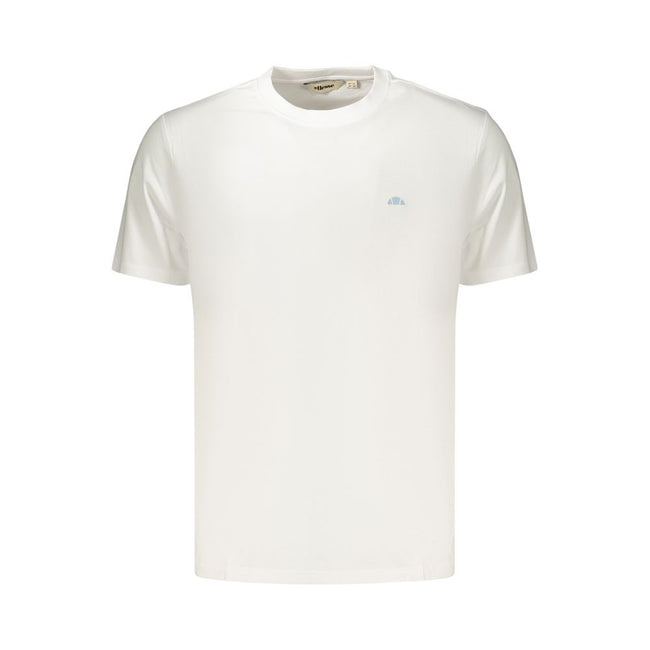 Ellesse Weißes Herren-T-Shirt aus Baumwolle