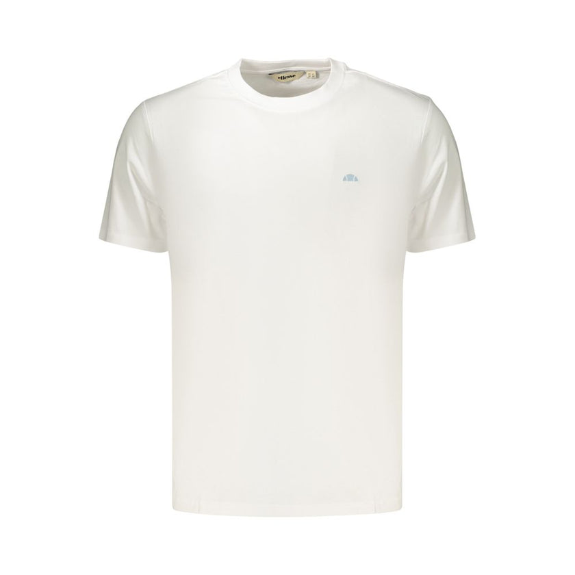 Ellesse Weißes Herren-T-Shirt aus Baumwolle
