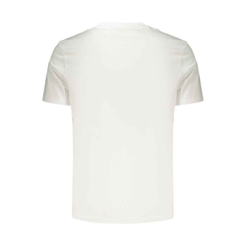 Ellesse Weißes Herren-T-Shirt aus Baumwolle