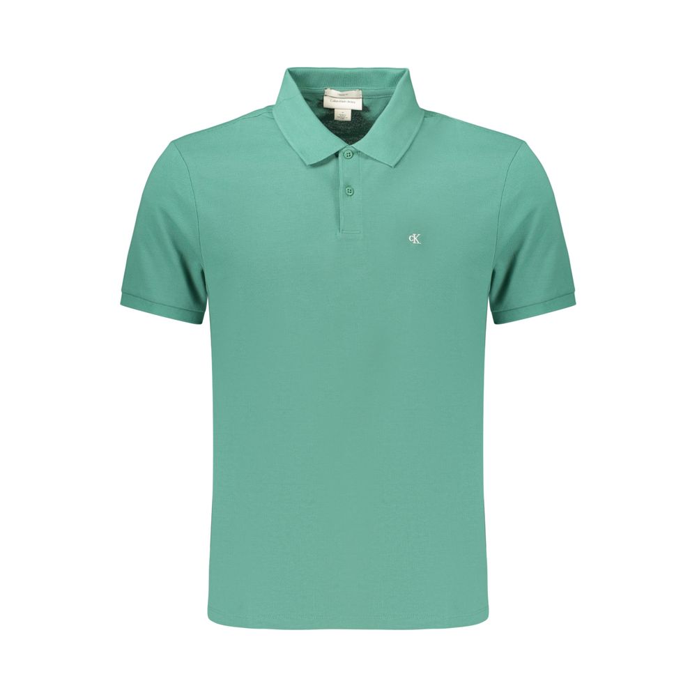 Calvin Klein Sharp Green Contrast Polo Shirt