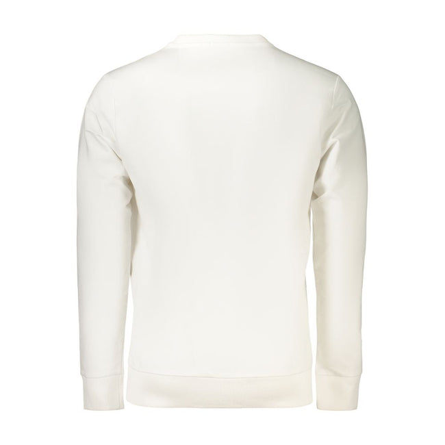 Rifle Weißes Baumwoll-Sweatshirt für Herren