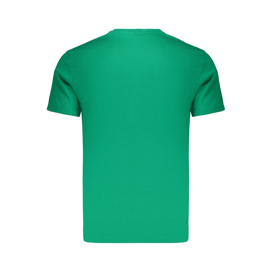 Calvin Klein Men's Green Cotton T-Shirt