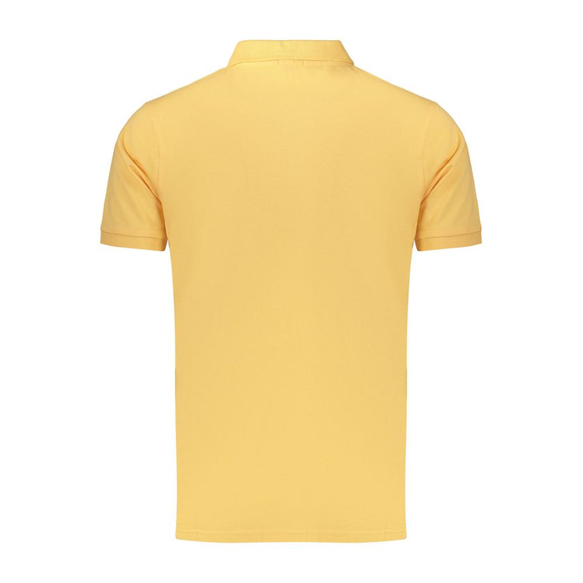 Rifle Herren-Poloshirt aus orangefarbener Baumwolle