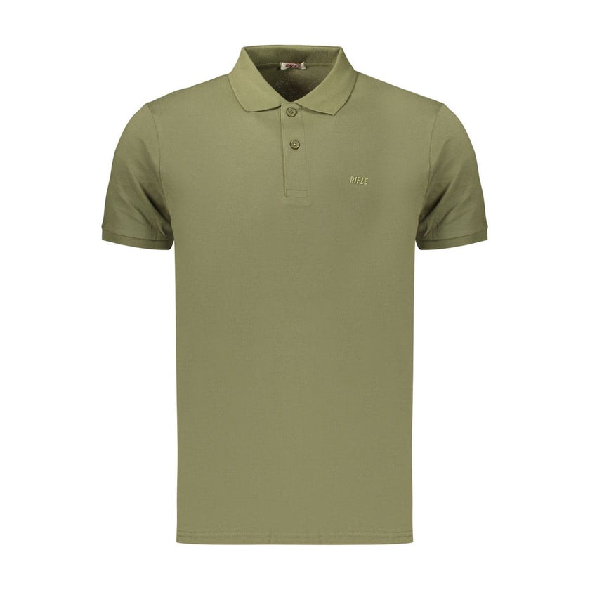 Rifle Herren-Poloshirt Verde aus Baumwolle