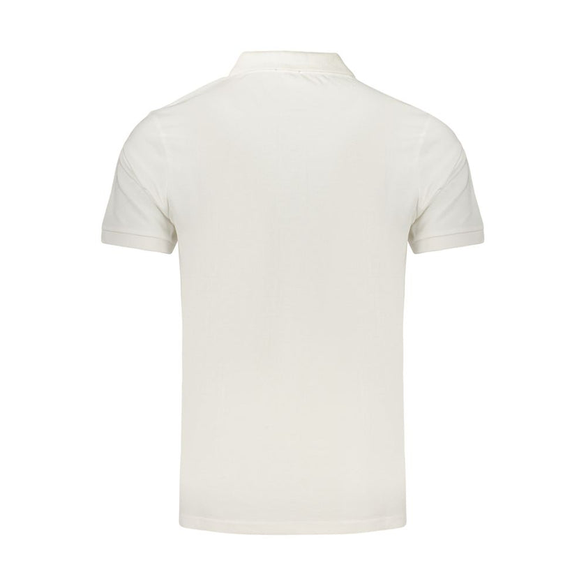 Rifle Bianco Baumwoll-Poloshirt für Herren