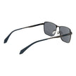 Polaroid Graue Sonnenbrille aus Metall