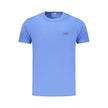 Rifle Blaues Baumwoll-T-Shirt für Herren