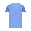 Rifle Blaues Baumwoll-T-Shirt für Herren