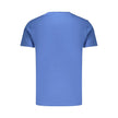 Rifle Baumwoll-T-Shirt in Blau