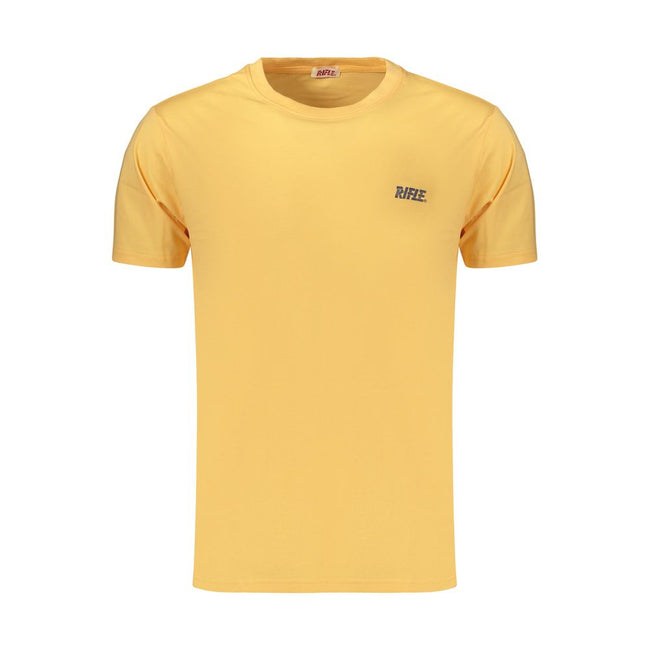 Rifle Orangefarbenes T-Shirt aus Baumwolle