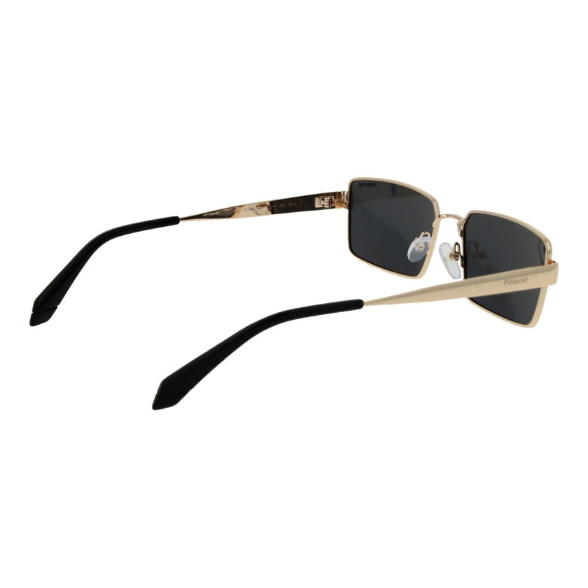 Polaroid Sonnenbrille aus Goldmetall