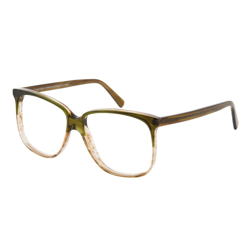 Andy Wolf Braune Brille aus Acetat (Gestell)