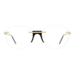 Andy Wolf Transparente Brille aus Acetat (Fassung)
