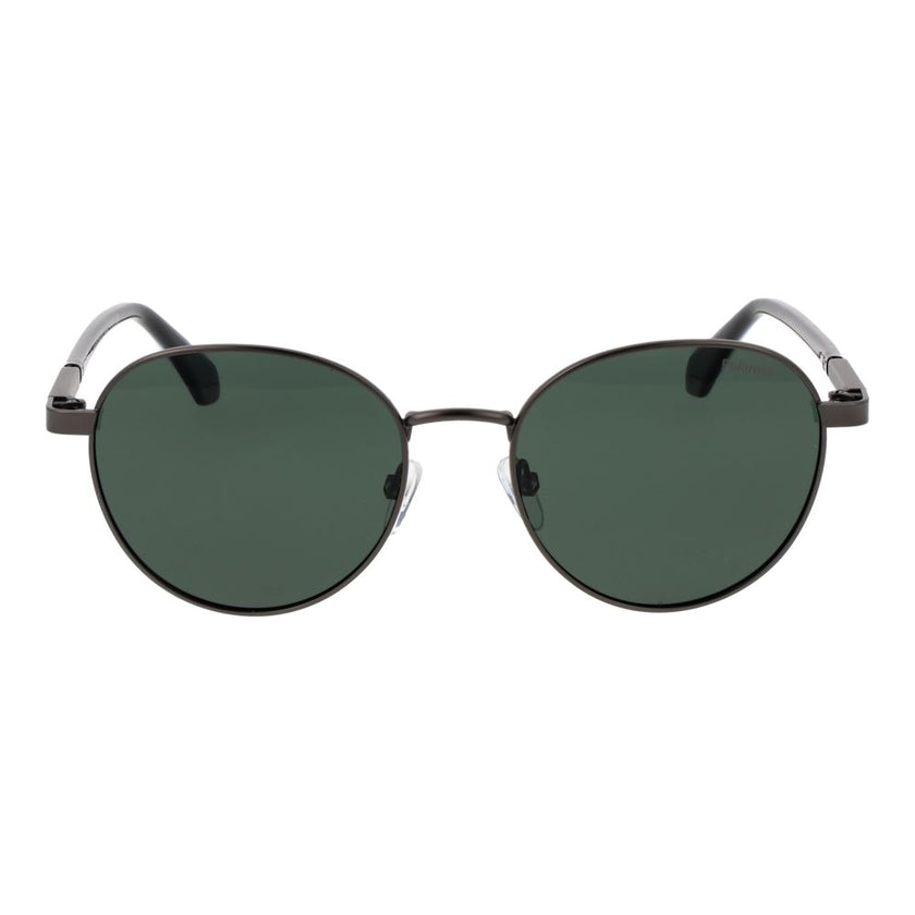 Polaroid Graue Sonnenbrille aus Metall