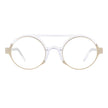 Andy Wolf Brille aus Goldmetall & Kunststoff (Fassung)
