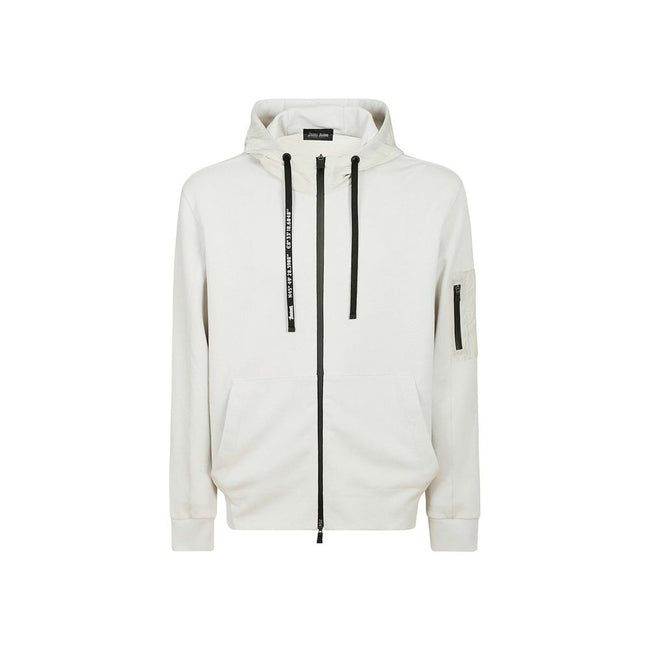 Herno Grauer Baumwollpullover