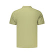 Coveri Moving Grünes Herren-Poloshirt aus Baumwolle