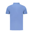 Coveri Moving Blaues Baumwoll-Poloshirt für Herren