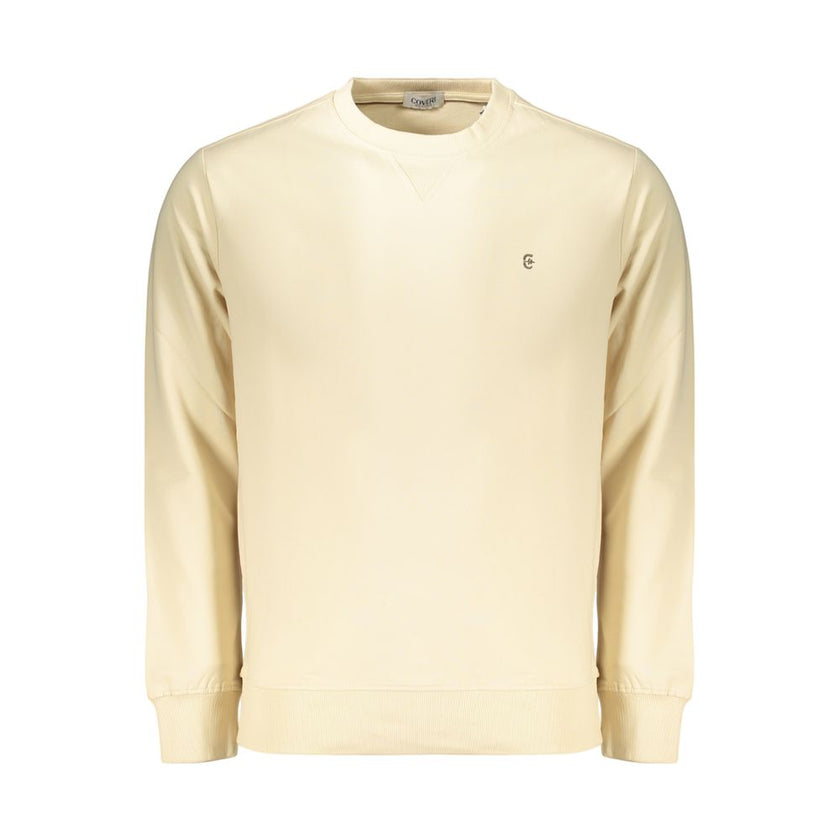 Coveri Moving Beige Baumwoll-Sweatshirt für Herren