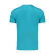 Coveri Moving Azzurro Baumwoll-T-Shirt für Herren