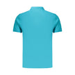 Coveri Moving Azzurro Baumwoll-Poloshirt für Herren