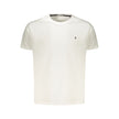 Coveri Moving Bianco Baumwoll-T-Shirt für Herren