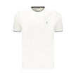 Coveri Moving Weißes Herren-T-Shirt aus Baumwolle