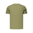 Coveri Moving Verde Baumwoll-T-Shirt für Herren