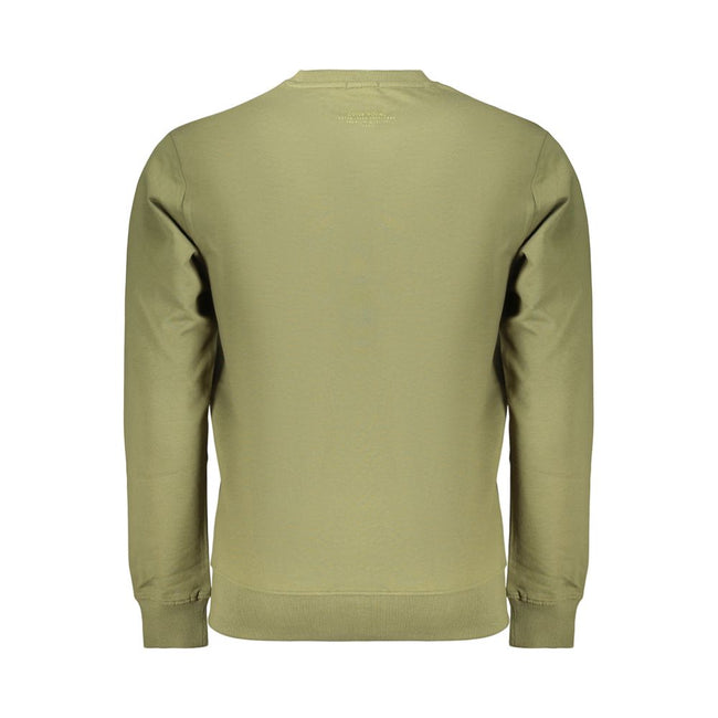 Coveri Moving Verde Baumwoll-Sweatshirt für Herren