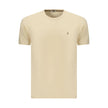 Coveri Moving Beige Baumwoll-T-Shirt für Herren
