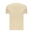 Coveri Moving Beige Baumwoll-T-Shirt für Herren
