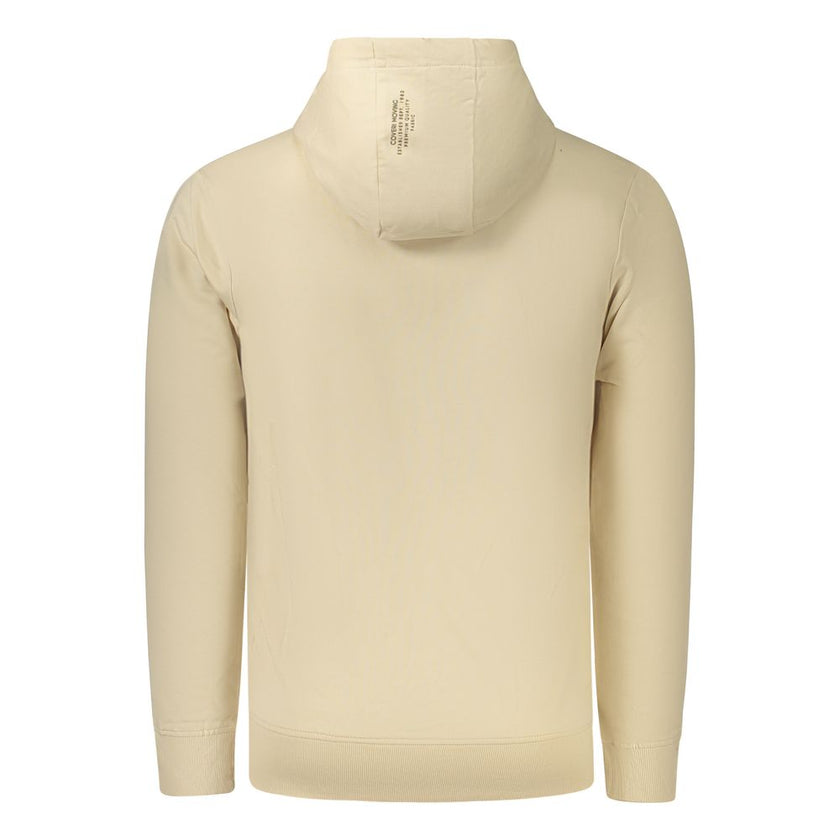 Coveri Moving Beiger Baumwoll-Kapuzenpullover für Herren