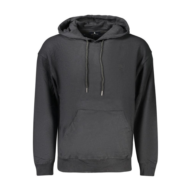 Marina Yachting Schwarzer Baumwoll-Sweatshirt