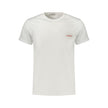 Bikkembergs Weißes Herren-T-Shirt aus Baumwolle
