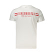 Bikkembergs Weißes Herren-T-Shirt aus Baumwolle
