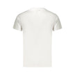 Bikkembergs Weißes Herren-T-Shirt aus Baumwolle