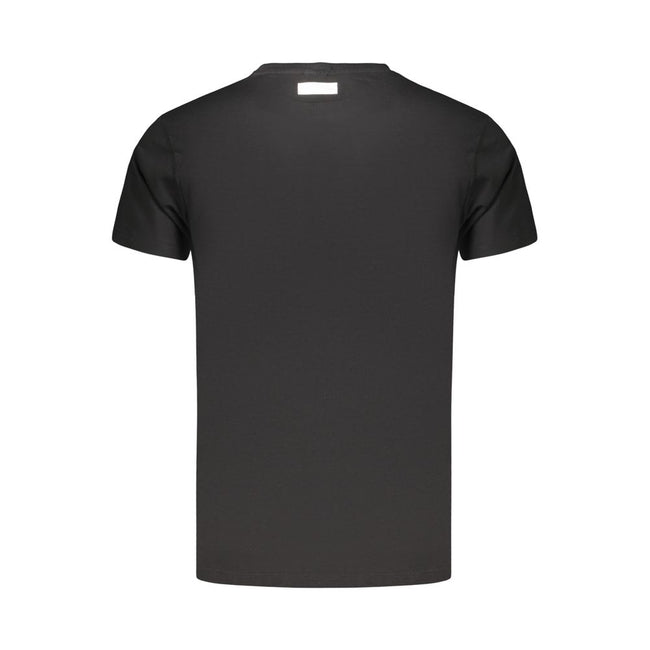 Bikkembergs Schwarzes Baumwoll-T-Shirt für Herren