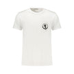 Bikkembergs Weißes Herren-T-Shirt aus Baumwolle